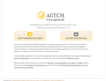 Tablet Screenshot of agtcm.de